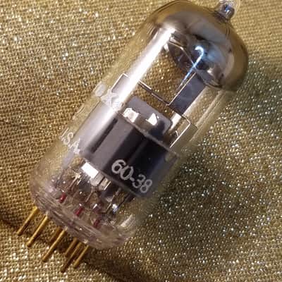 Amperex 6922 tNOS AT1000 TESTED Vacuum Tube Rare D getter PQ Premium Quality USA Gold Pins E88CC dual triode 1958-1961 image 12