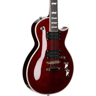 ESP LTD EC-1000T CTM Traditional Series Electric Guitar, See-Thru Black Cherry, Open Box (Good) image 1