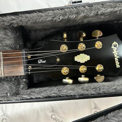 Epiphone DOT Deluxe 2006 Upgraded - Flame Maple Top Vintage Sunburst image 11