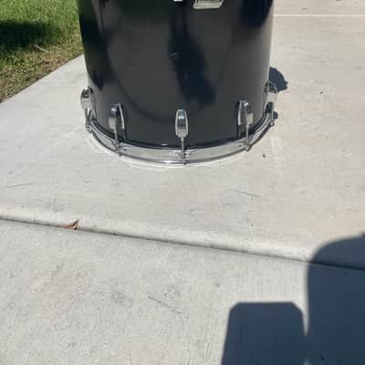 Ludwig 14x15 Tom 1981-82 - Black Cortex image 1