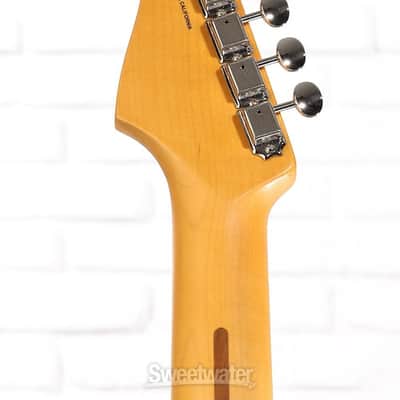 Fender Lincoln Brewster Stratocaster Electric Guitar - Olympic Pearl with Maple Fingerboard (StratBrewsterd1) image 5