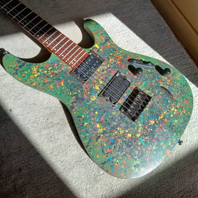 Ibanez S521 MOL - Dimarzio Evolution / Ibanez V7 - Custom painted image 8