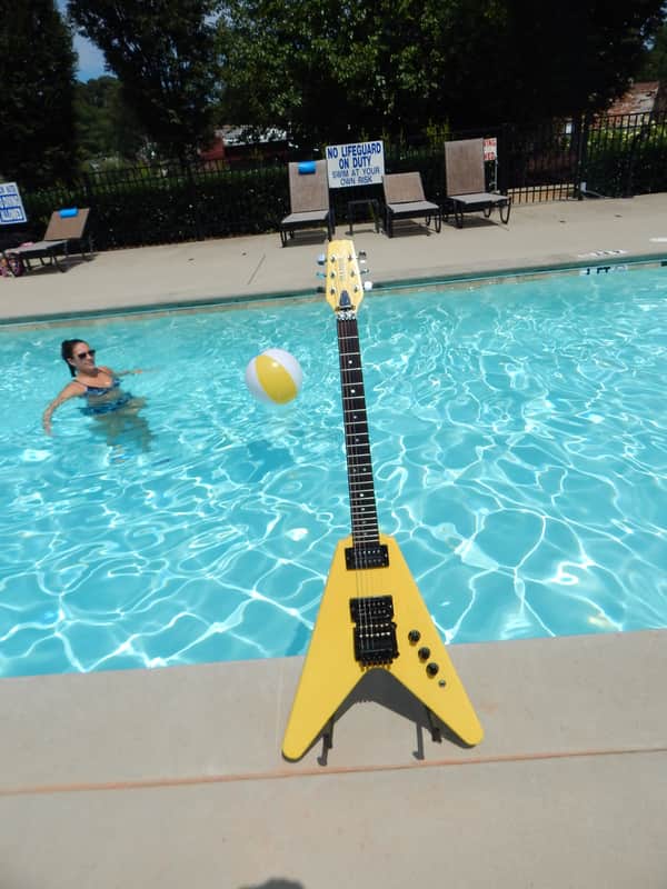 Hamer Vector 1981 Yellow V OHSC Tags image 1