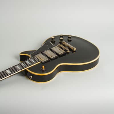 Gibson  Les Paul Custom Solid Body Electric Guitar (1960), ser. #0-6946, original black hard shell case. image 7