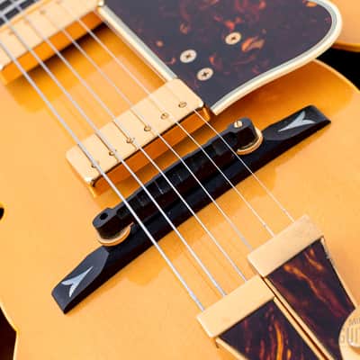 1980 Ibanez George Benson Signature GB10 Archtop Electric Guitar Natural Near-Mint, Japan Fujigen image 10