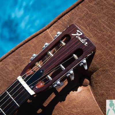 1970's Fender  F-45 - Parlor Sized Concert Folk Acoustic - Made in Japan - Pro Set Up image 2