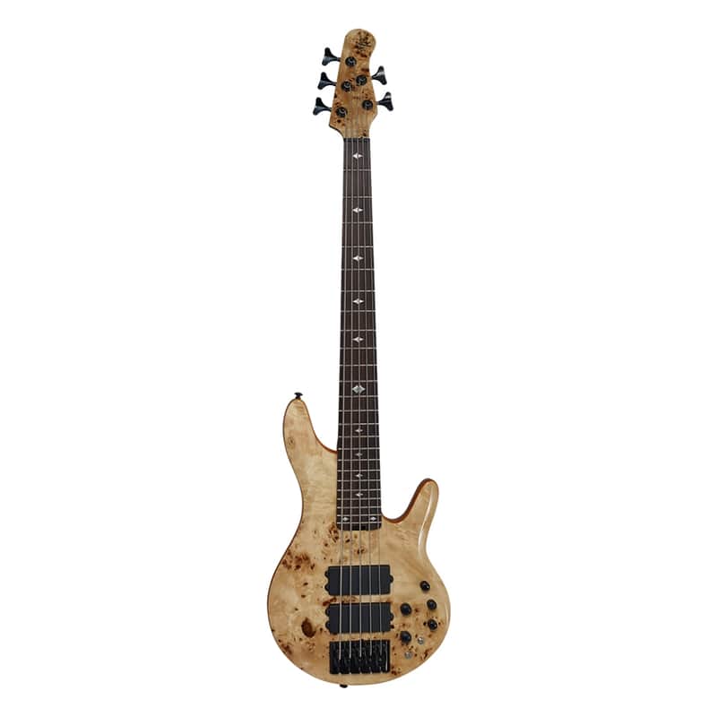 Michael Kelly Pinnacle 5-String Electric Bass (Natural Burl) *USA Small Business* image 1