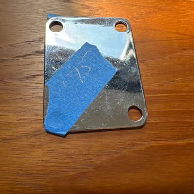 Fender Stratocaster Telecaster Neck Plate 1975 image 2