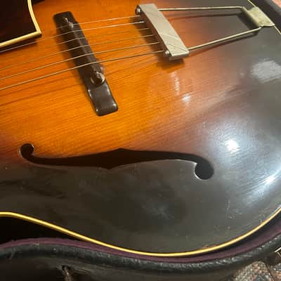 Vintage Gibson L7 First Year 1932 Archtop Sunburst L5 OHSC RARE image 7