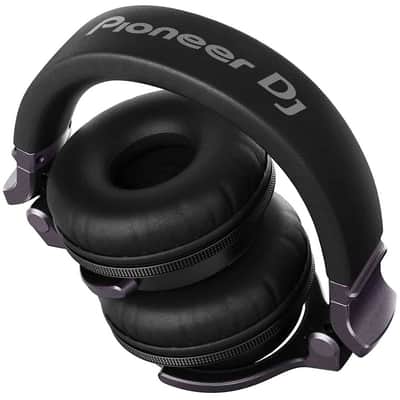 Pioneer DJ HDJ-CUE1 On-Ear DJ Wired Headphone, Black image 5