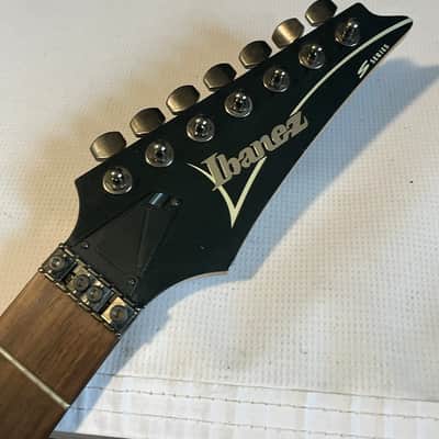 2010's Indonesian Ibanez S7420 Loaded 7 String 24 Fret Guitar Neck Floyd Ready image 4