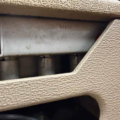 Fender Bandmaster 6G7-A 40-Watt 2x12" Piggyback Guitar Amp 1963 - Blonde image 5