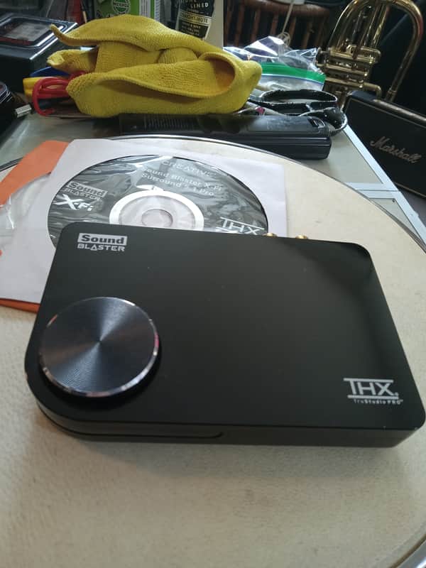 Soundblaster X Fi surroundsound 2012 - BLACK image 1