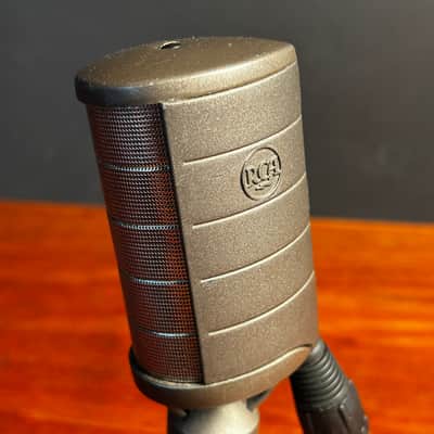 RCA Sk-45B dynamic microphone w/stand wired low impedance vintage image 2