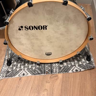 Sonor SQ1 GT Black 13/16/24 Shell Pack image 2