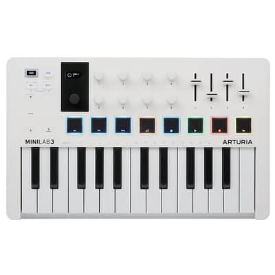 ARTURIA MiniLab 3 White MIDI-Controller