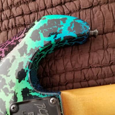 USA LEFT HANDED  B.C. RICH ST III Late 80s Crackle image 5