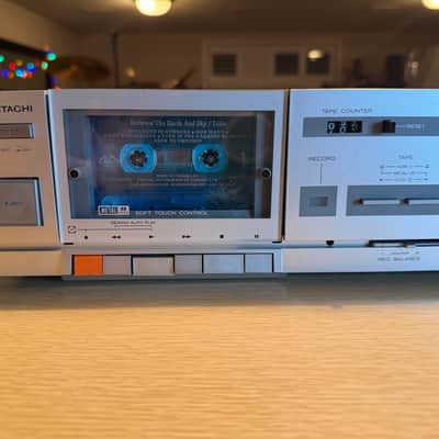 Vintage Hitachi D-E1B Stereo cassette deck & Recorder metal Japan SERVICED! image 5