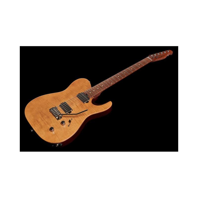 Harley Benton Fusion-T HH Roasted FNT Natural | Reverb