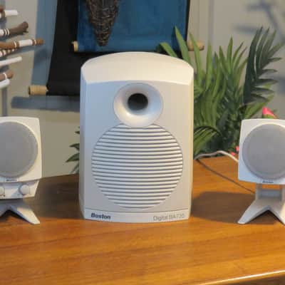 Vintage Boston Acoustics BA735 2.1 Speaker System with Analogue & Digital Inputs image 2