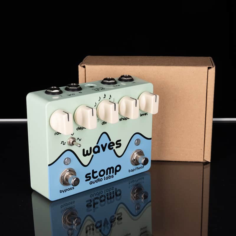 Used Stomp Audio Labs Waves Tremolo Pedal With Box image 1