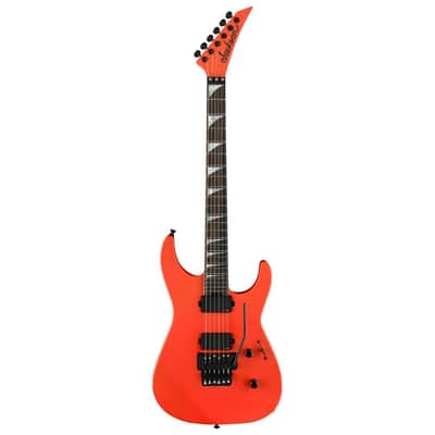 Jackson American Series Soloist SL2MG 6-String Right-Handed Electric Guitar with Rolled Ebony Fingerboard and Maple Neck (Satin Lambo Orange) image 1
