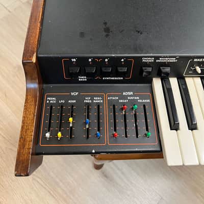 ARP Omni Polyphonic Analog Synthesizer 1975 - 1977 - Black image 2