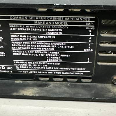 Tom Scholz Power Soak Amp Attenuator 1981 Vintage USA image 9