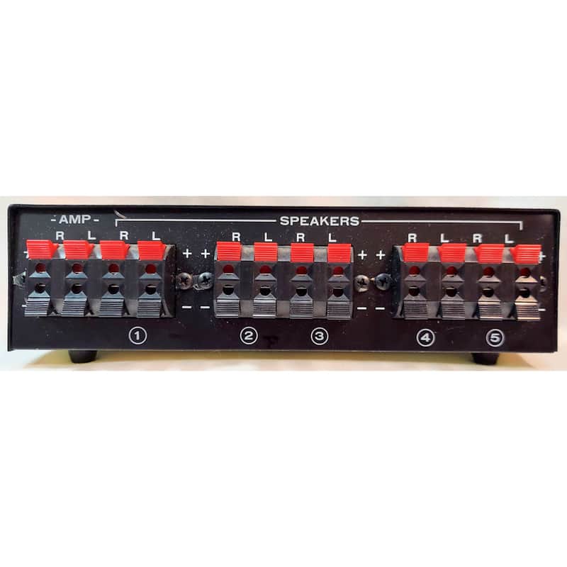 DLS SPEAKER SELECTOR SWITCH 5 PAIR, 50 WATT, MODEL 240-075 image 1