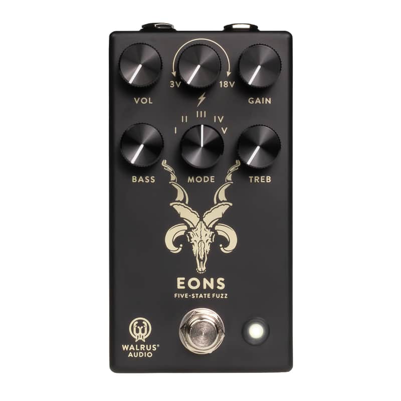 Walrus Audio Eons Five-State Fuzz Pedal - Black - Open Box image 1