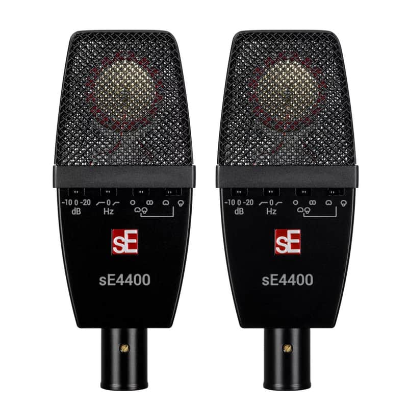 sE Electronics SE4400 Large Diaphragm Multipattern Condenser Microphone (Pair) image 1