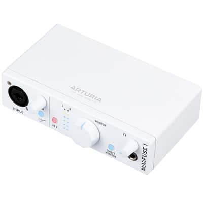 Arturia Minifuse 1 - White - 1 in/2 out USB 2 Interface White image 1