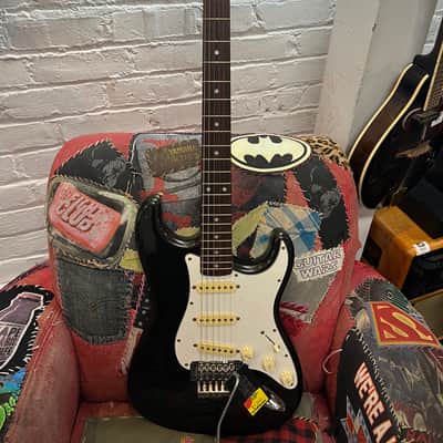 Fender Stratocaster 89/90 - Black sparkle image 1