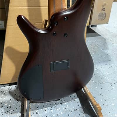 Ibanez Standard SR500A Electric Bass Guitar - Mahogany Brown Burst Low Gloss image 5