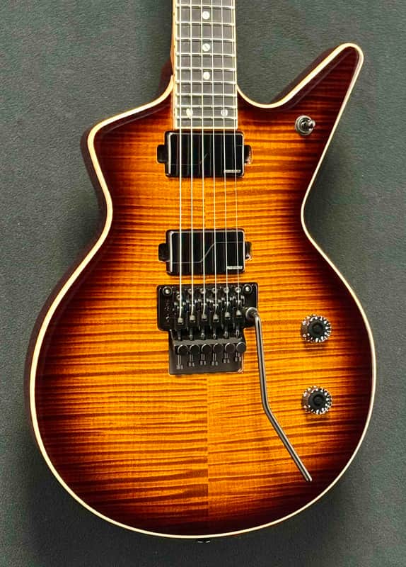 Dean - USA - Custom Floyd Rose Cadillac - Flame Maple Tiger Eye - Fishman Fluence Modern Black Pickups - Floyd Rose Tremolo - Black Hardware - OHSC - Call for Best Price !!! image 1