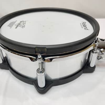 Roland PD-105X V Drum 10" Mesh Head PD105X Silver Chrome image 5
