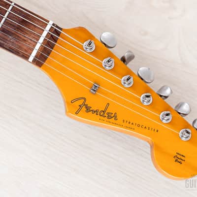 1992 Fender Stratocaster ‘62 Vintage Reissue ST62-53 Candy Apple Red 100% Original, Japan MIJ Fujigen image 4