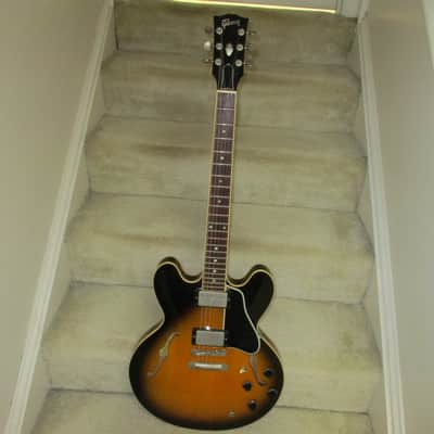 Gibson ES-335 With Classic Pickups 1998 - Tobacco Burst image 4