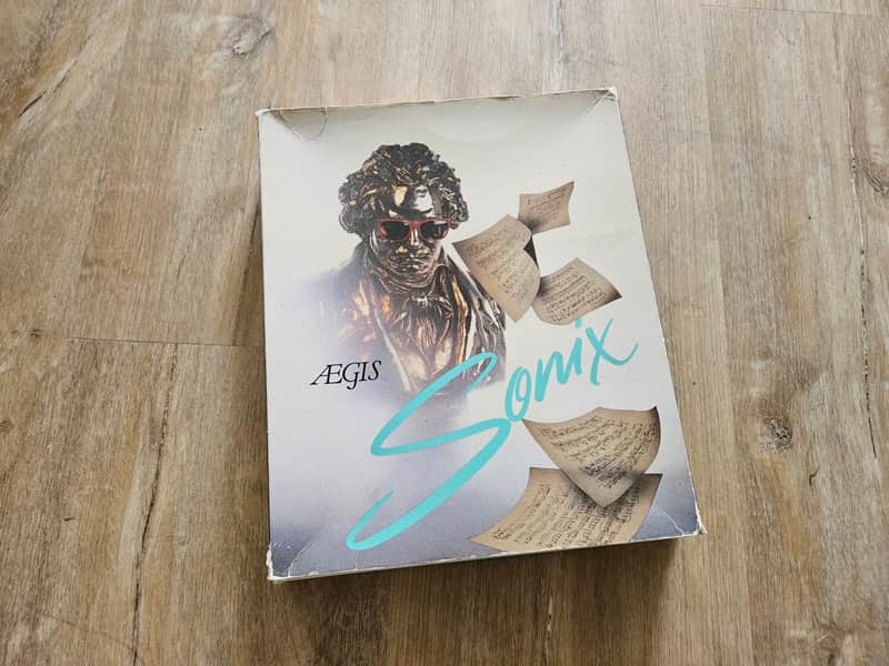 AEGIS Sonix 2.0 - for Amiga Computer - Waveform Draw Software Synthesizer image 1