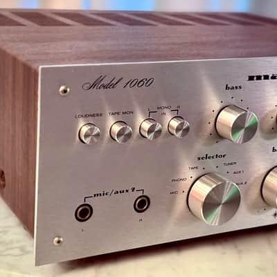 🎶✨ Marantz Model 1060 Integrated Stereo Amplifier | Selectively Serviced | Cleaned, Tested & Detailed | Classic Silver-Face Marantz image 7