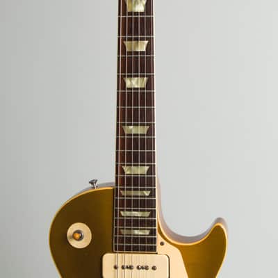 Gibson Les Paul Model Solid Body Electric Guitar (1954), ser. #4-0379, period brown hard shell case. image 8