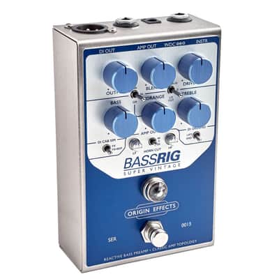 Origin Effects BassRIG Super Vintage Bass Overdrive/Preamp Pedal image 3