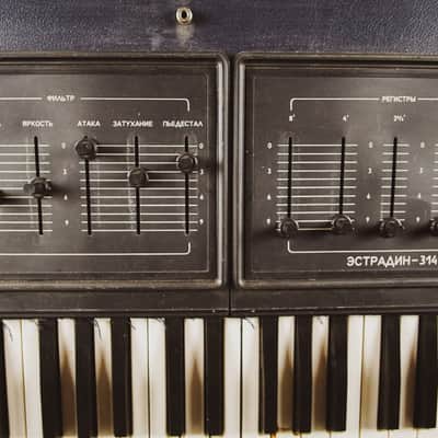 ESTRADIN Solaris ussr analog synthesizer organ rare vintage 314 image 3