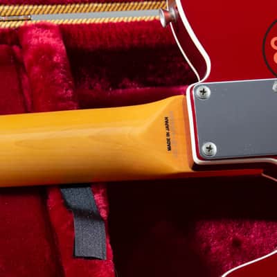 2014 Fender Japan TL62B ’62 Telecaster Custom Candy Apple Red | Double Bound | MIJ | Tweed Case image 10