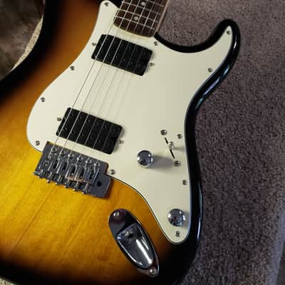 2017 Squire HH Stratocaster with Upgraded electronics and Hardshell Case image 1