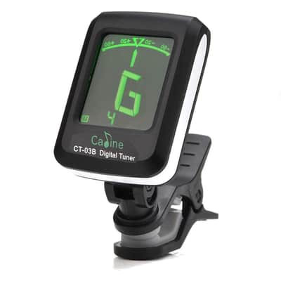 Caline CT-03B X 2 Guitar Clip-On Tuners Electronic with Digital LCD display, Black image 9