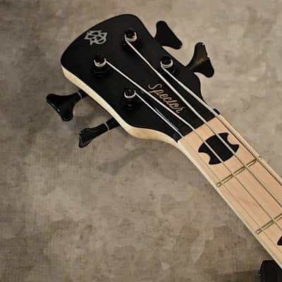 Spector Left Handed Rebop 4 MM Trans Blue Flame Maple Top image 7