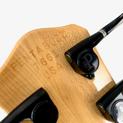 Pedulla Penta Buzz 5 String Bass Fretless 2000 Natural image 17