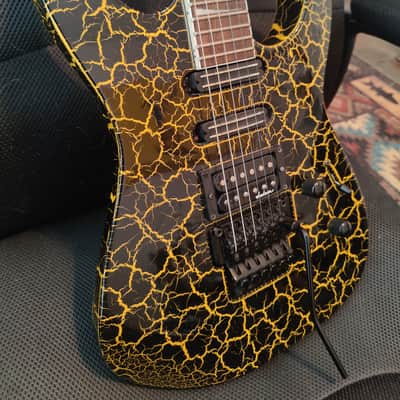 Jackson X Series SL3X DX Yellow 🟡 Crackle Soloist image 1