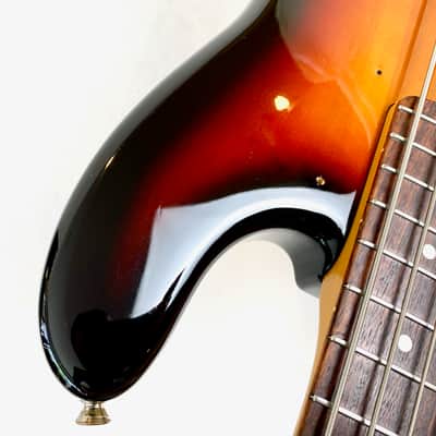 Fender Jazz Bass JB-62 Lefty LH 1990-1991 Sunburst image 8